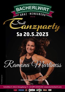 Ramona Martiness im Bacherlwirt Hengsberg