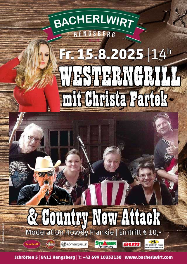 Westerngrill mit Christa Fartek Bacherlwirt 2025