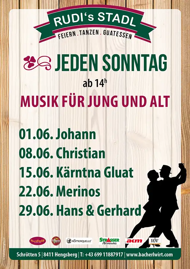 Tanz am Sonntag für Jung und Alt im Juni