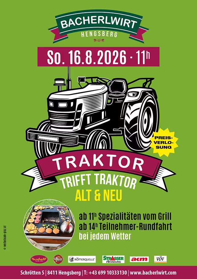 Traktor-Treffen im Bacherlwirt Hengsberg