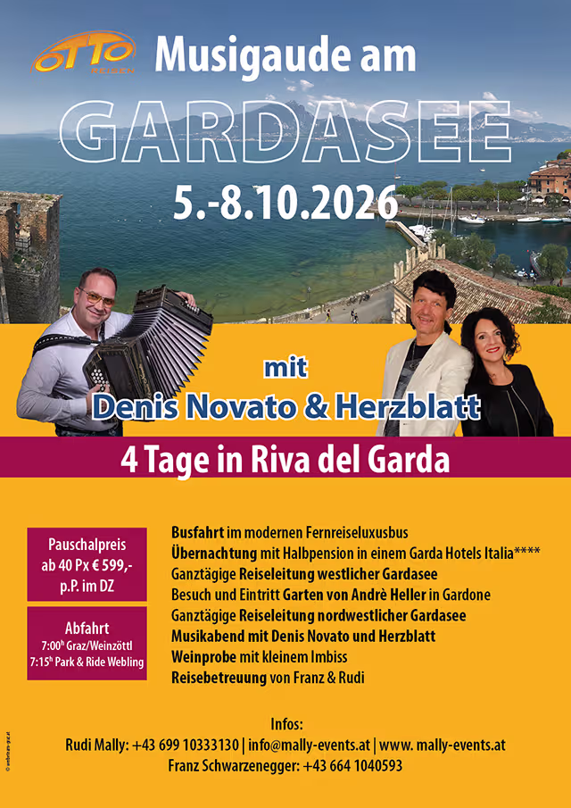 Busreise zur Musigaude am Gardasee
